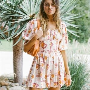 Cuba Corset Dress - Floral